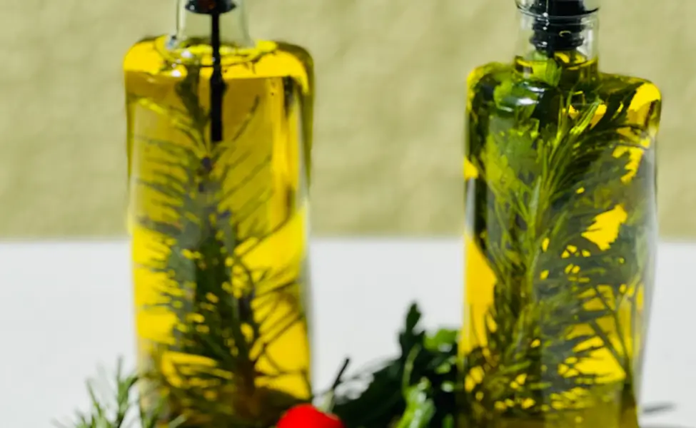 Garden to Table Recipes Herb-infused olive oil