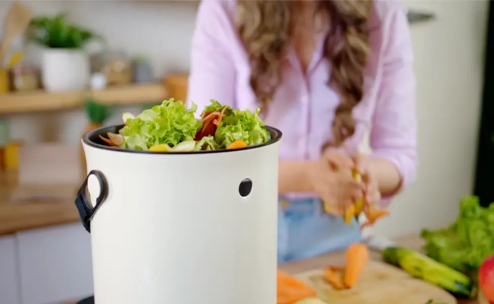 Small space composting Bokashi